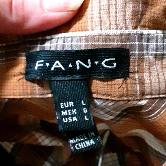 button down 3/4 sleeve - Picture 3 of 4